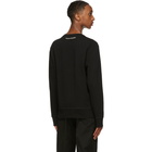 Alexander McQueen Black Jewelled Sweatshirt