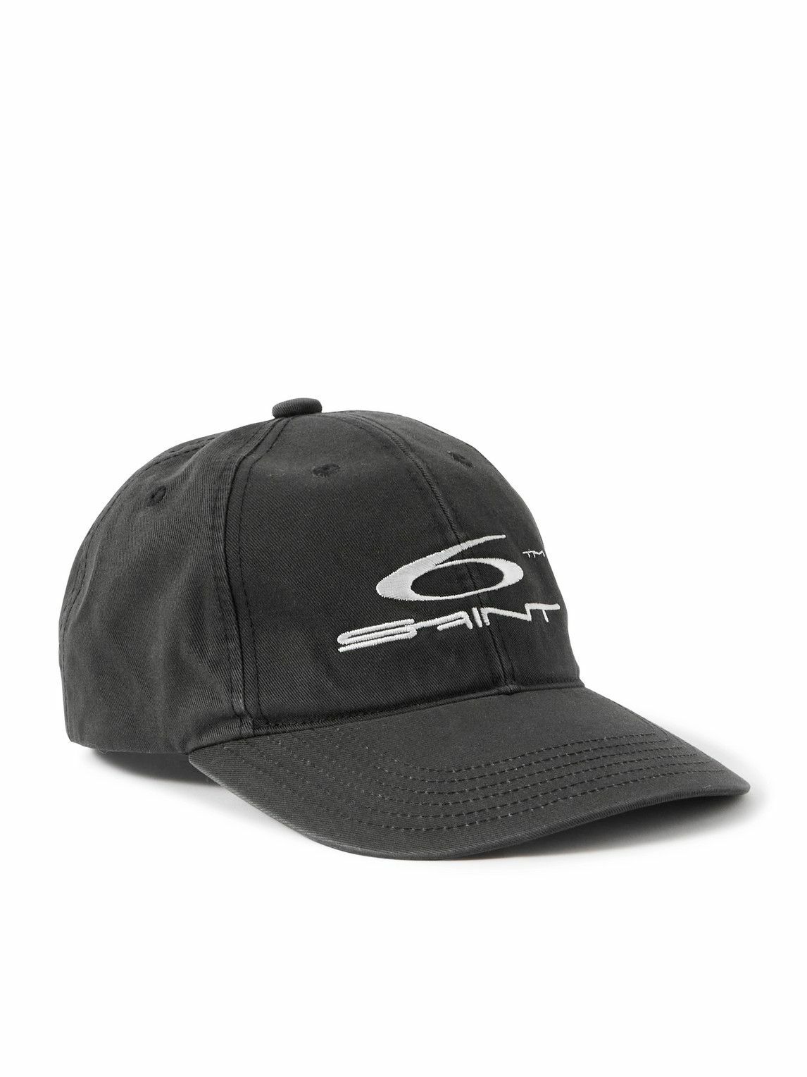 SAINT MXXXXXX - Logo-Embroidered Cotton-Twill Baseball Cap