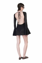 The Andamane Wanda Mini In Black Cotton