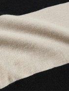 Club Monaco - Slim-Fit Striped Wool Sweater - Black