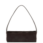 ST. Agni Women's Woven East West Bag in Coffee 