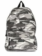 BALENCIAGA - Camo Printed Nylon Backpack