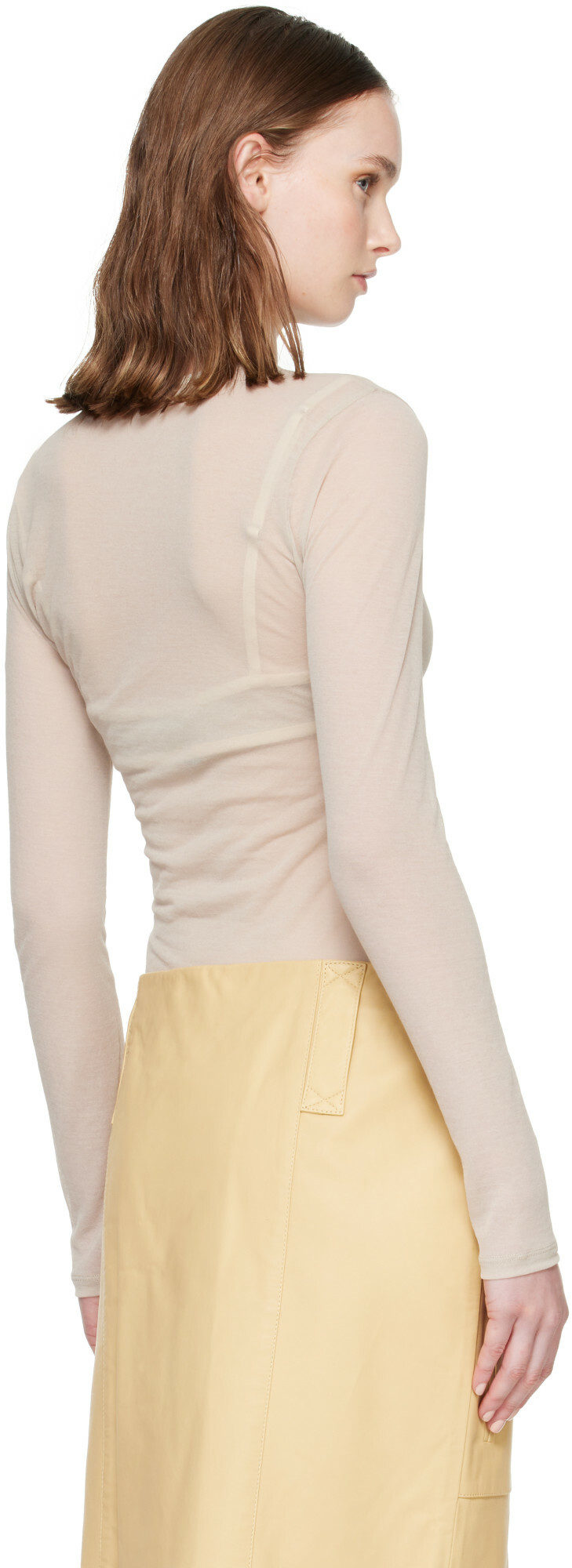 Paloma Wool Beige Hira T-shirt