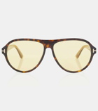 Tom Ford Quincy aviator sunglasses