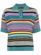 PS PAUL SMITH - Striped Cotton Polo Shirt