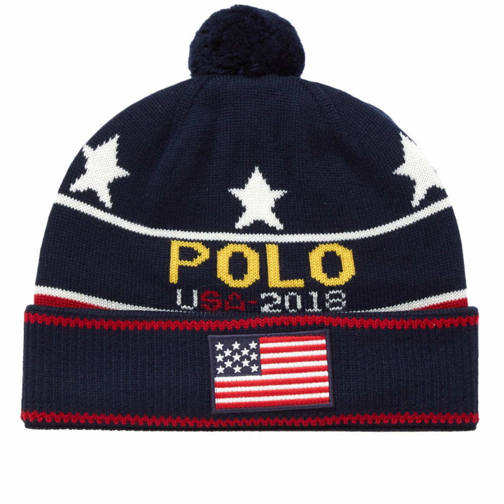 Photo: Polo Ralph Lauren Knitted Hat Blue
