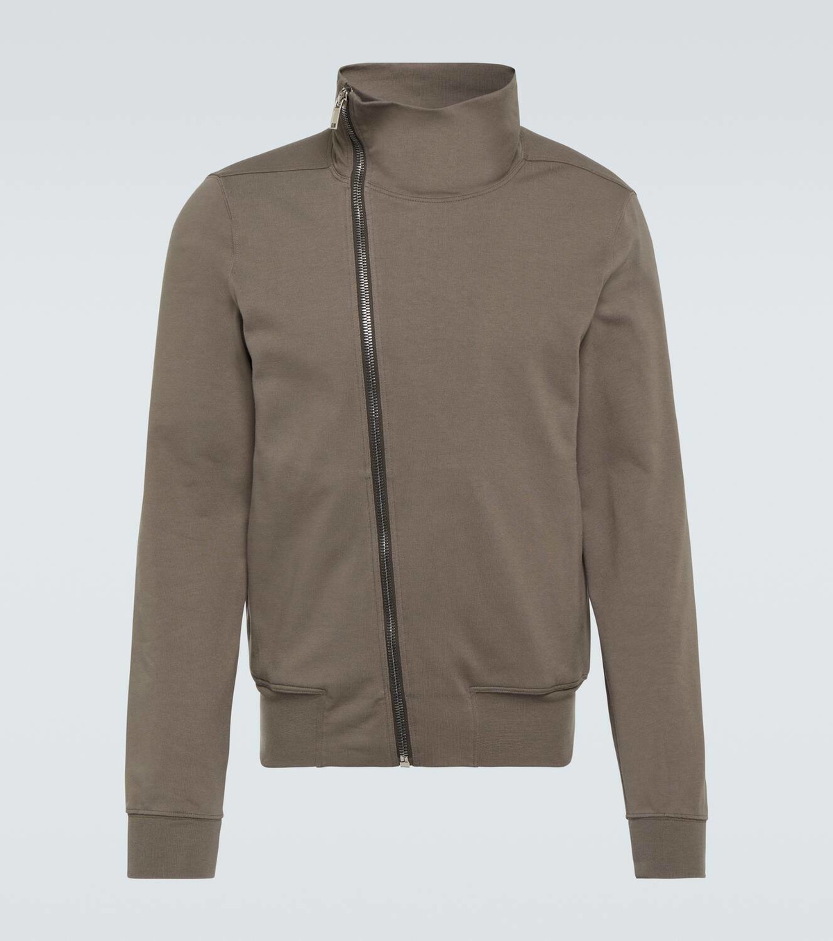Rick Owens Bauhaus cotton zip-up jacket