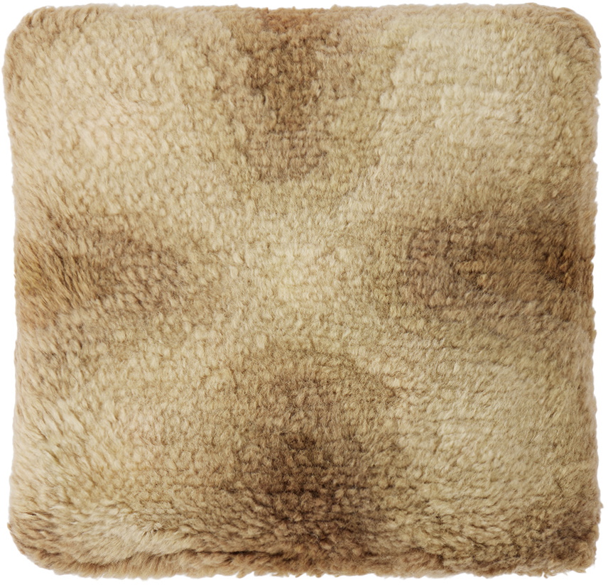 Mush Studios Brown 'The Ripple' Cushion