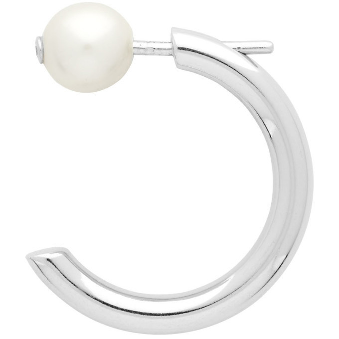 Maria Black Silver Single Elly Pearl Earring Maria Black