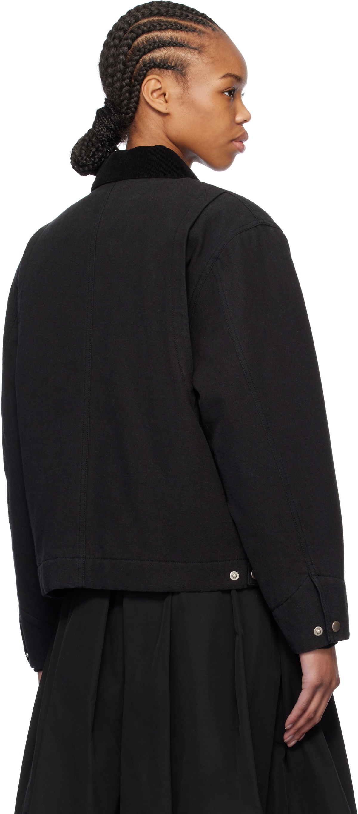 ジャケット・アウター DUNST UNISEX BELTED WOOL MAC COAT BLACK Designer fashion, Seoul-fully created | W Concept
