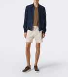 Santoni Victory leather slip-on sneakers
