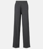 Extreme Cashmere N°353 Relax cotton-blend straight pants