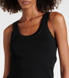 Lemaire Ribbed-knit cotton tank top