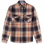 Billionaire Boys Club Men's Check Button Down Shirt in Black