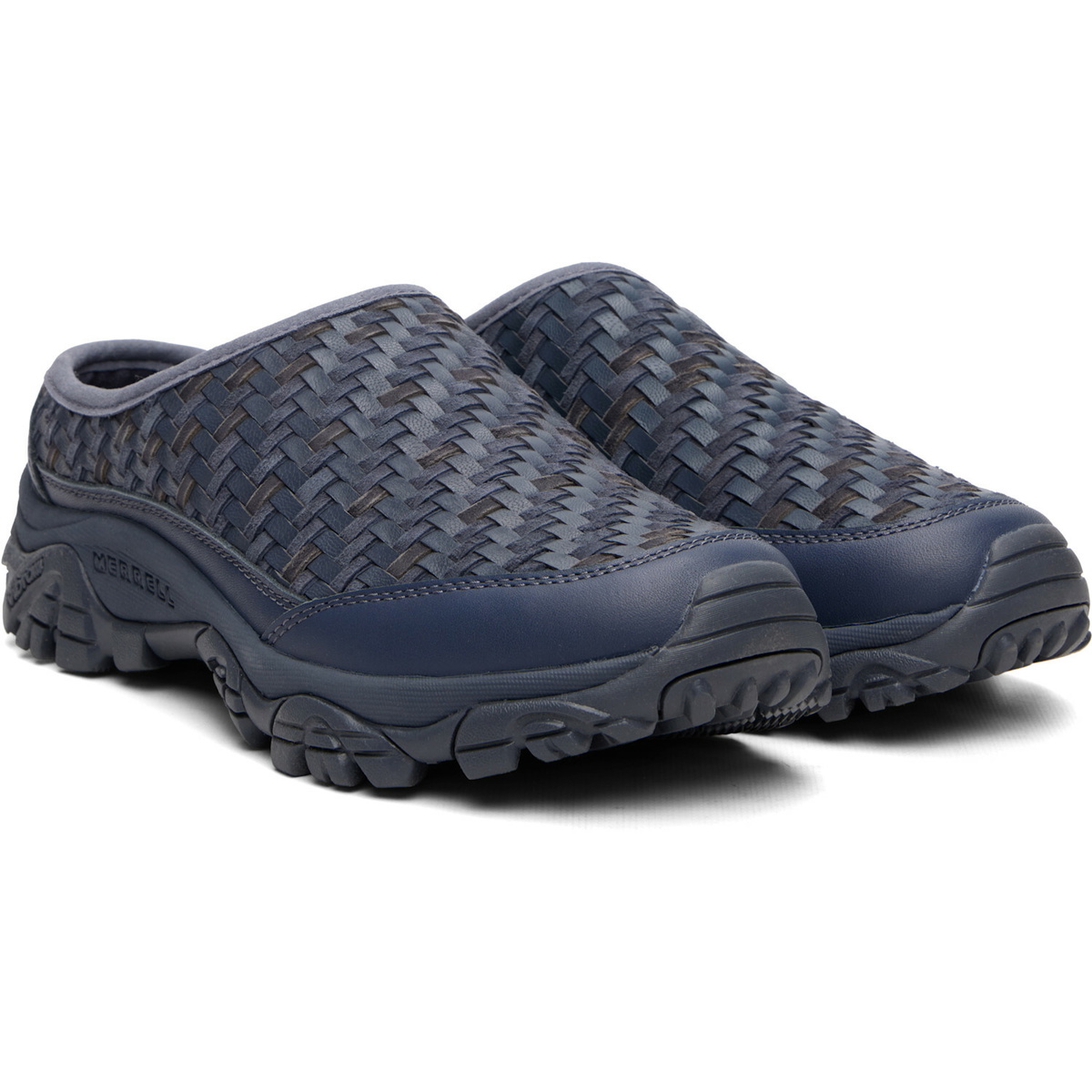 Merrell 1TRL Gray Moab 2 Leather Slide Flats