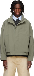 Solid Homme Green Shell Parka Jacket