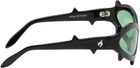 MAUSTEIN SSENSE Exclusive Black Spike Sunglasses