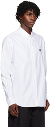 Maison Kitsuné White Fox Head Shirt