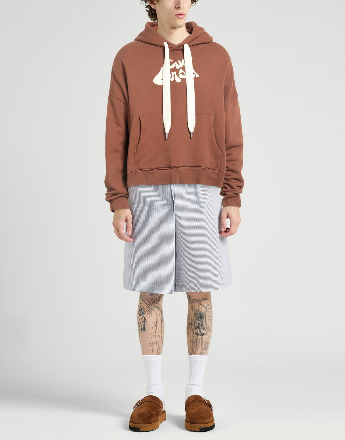 Bonsai Mens Sweatshirt in Brown