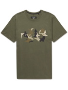 Rag & Bone - Logo-Print Organic Cotton-Jersey T-Shirt - Green