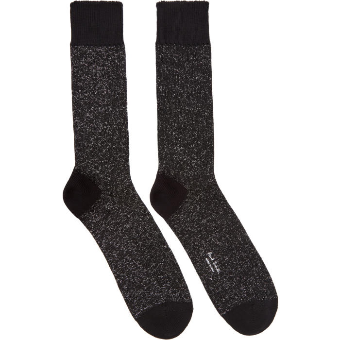 Photo: Paul Smith Black Lurex Socks