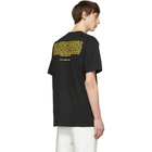 Double Rainbouu Black Tropical Low T-Shirt