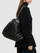 BALENCIAGA - Medium Crush Quilted Leather Tote Bag