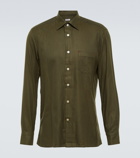 Kiton Cotton and lyocell shirt