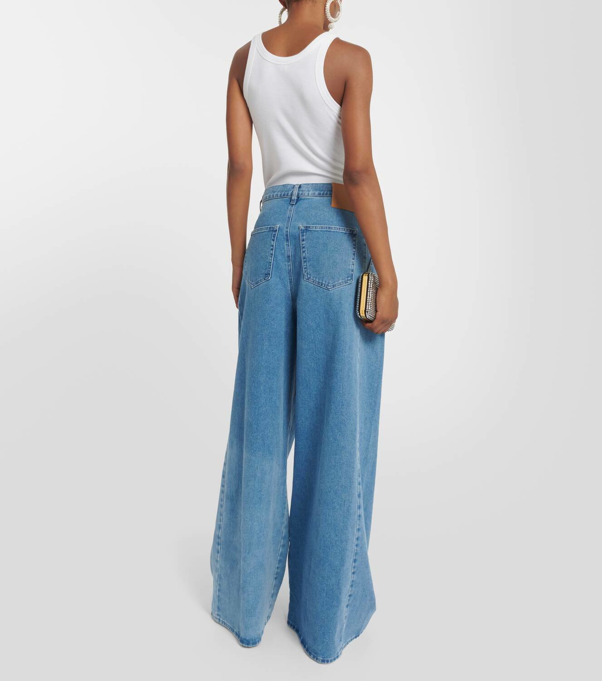 Giuseppe di Morabito High-rise wide-leg jeans