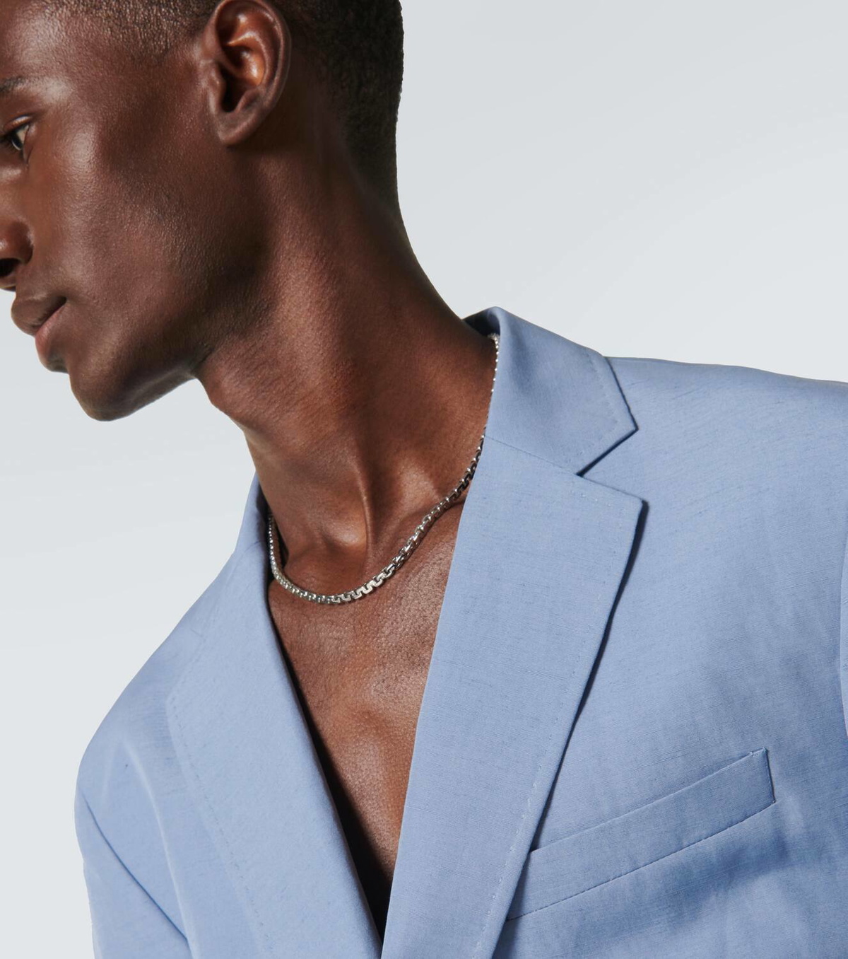 Mateo Sterling silver chain necklace