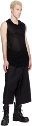 Julius Black Twist Neck T-shirt