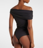 Agolde Sherilyn off-shoulder bodysuit