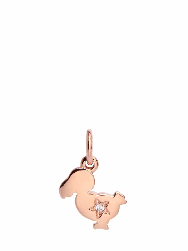 Photo: DODO 9kt Rose Gold & Diamond Junior Charm