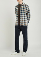 Citizens OF Humanity Elijah Straight-leg Stretch-twill Trousers Navy