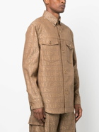 VERSACE - Allover-jacquard Shirt