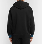 Givenchy - Logo-Embroidered Loopback Cotton-Jersey Hoodie - Black