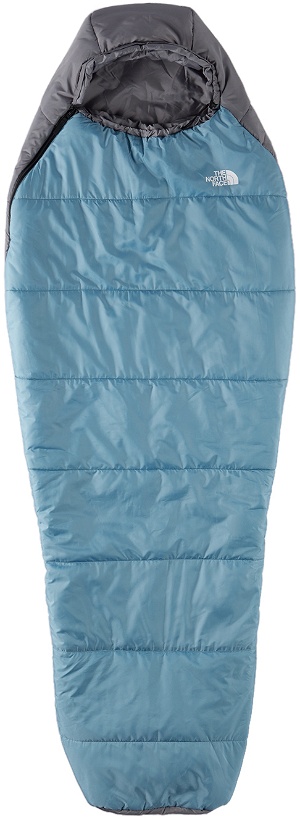 Photo: The North Face Blue & Gray Regular Wasatch Sleeping Bag