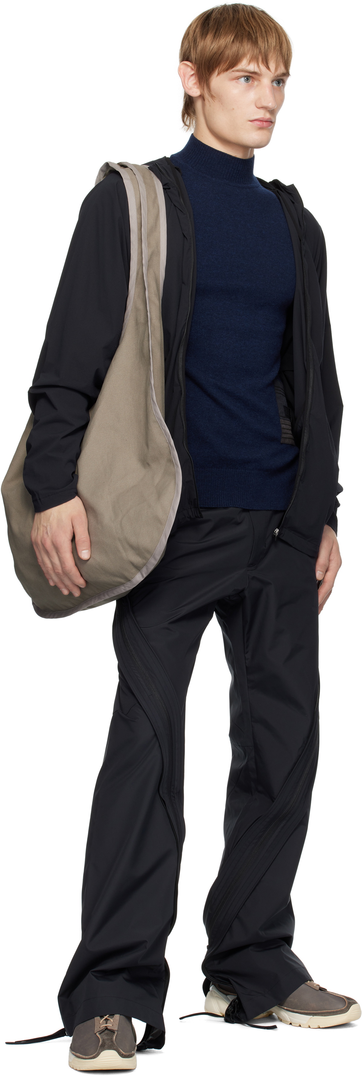 POST ARCHIVE FACTION (PAF) Black 7.0 Center Technical Trousers 