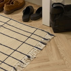 ferm LIVING Sen Runner - 80x200cm in Parchment/Indigo 