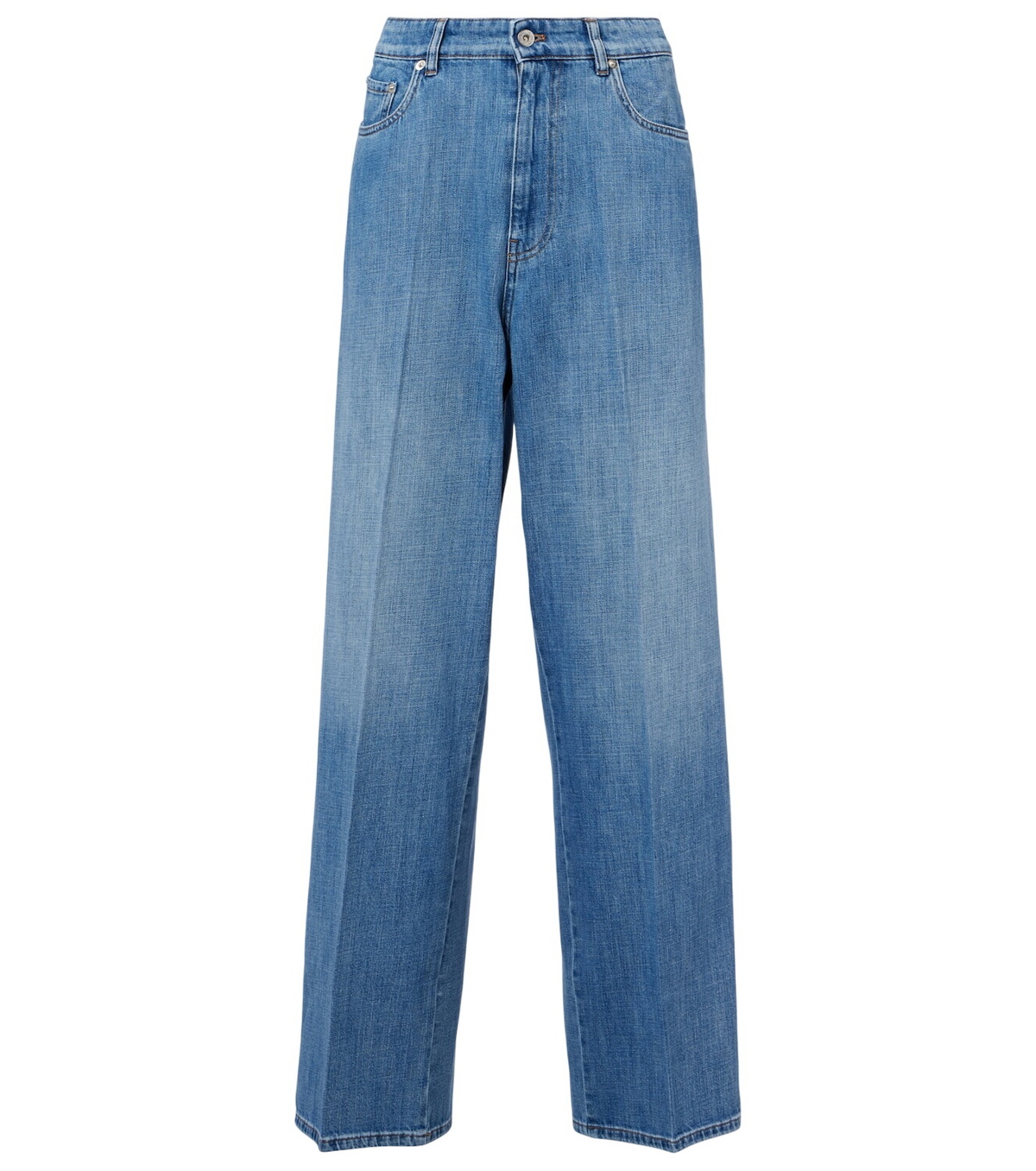 Miu Miu Flared Denim Pants Miu Miu
