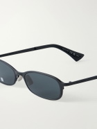SAINT LAURENT - SL 934 MIA Square-Frame Metal Sunglasses