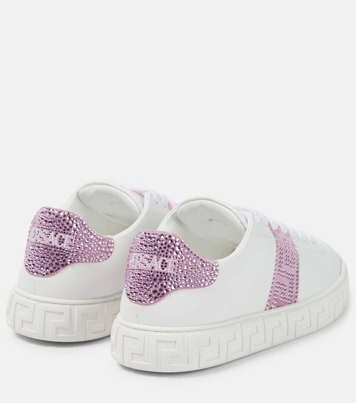 【関税＆送料込み】Versace Greek Sneaker With Crystals Versace - Crystal Greca Sneakers – Joe Brand Store
