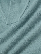 Loro Piana - Baby Cashmere Polo Shirt - Blue
