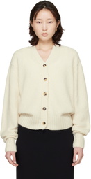 Cordera Off-White Baby Alpaca Cardigan
