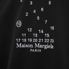 Maison Margiela Men's Bubble Logo Hoody in Black