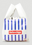 Monday Shopper Tote Bag in White