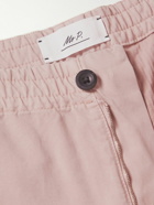 Mr P. - Straight-Leg Cotton-Twill Shorts - Pink