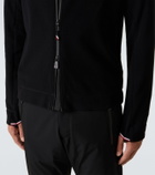 Moncler Grenoble Fleece zip-up cardigan