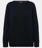 'S Max Mara Cable-knit cotton sweater