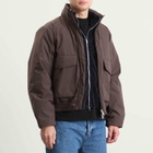 Norse Projects Men's Kastrup Gore-Tex Windstopper Bomber Jacket in Seal Brown